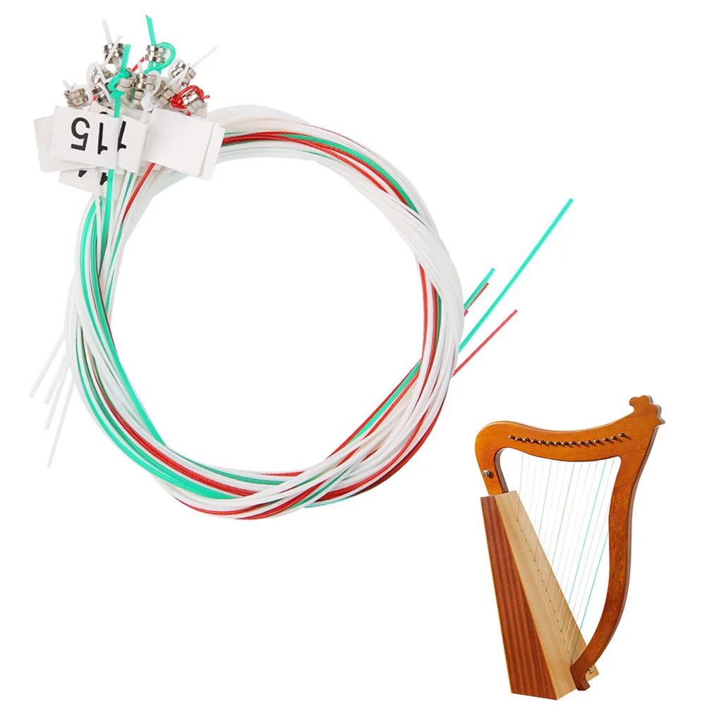 

Harp Strings Stringed Musical Instruments Parts Riel Fittings Durable Lyre Nylon Accessories