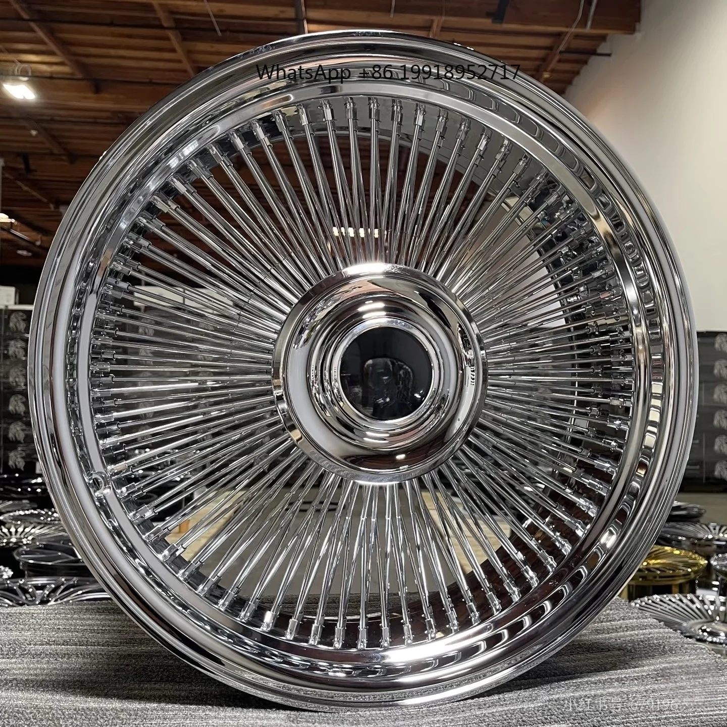 Factory Hot Sale New Custom Forged Aluminum Alloy Wire Wheels 5x112/114.3/130 20 Inch Bright Finish Universal Passenger JJ1135