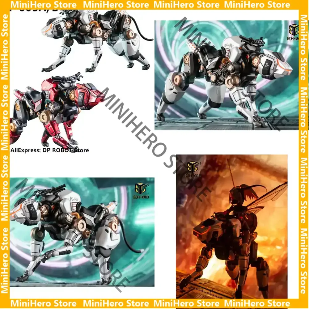 

In Stock 86TOYS Mechanical White Wolf 1/12 Mobile Suit Girl Action Figure Alloy ABS Display