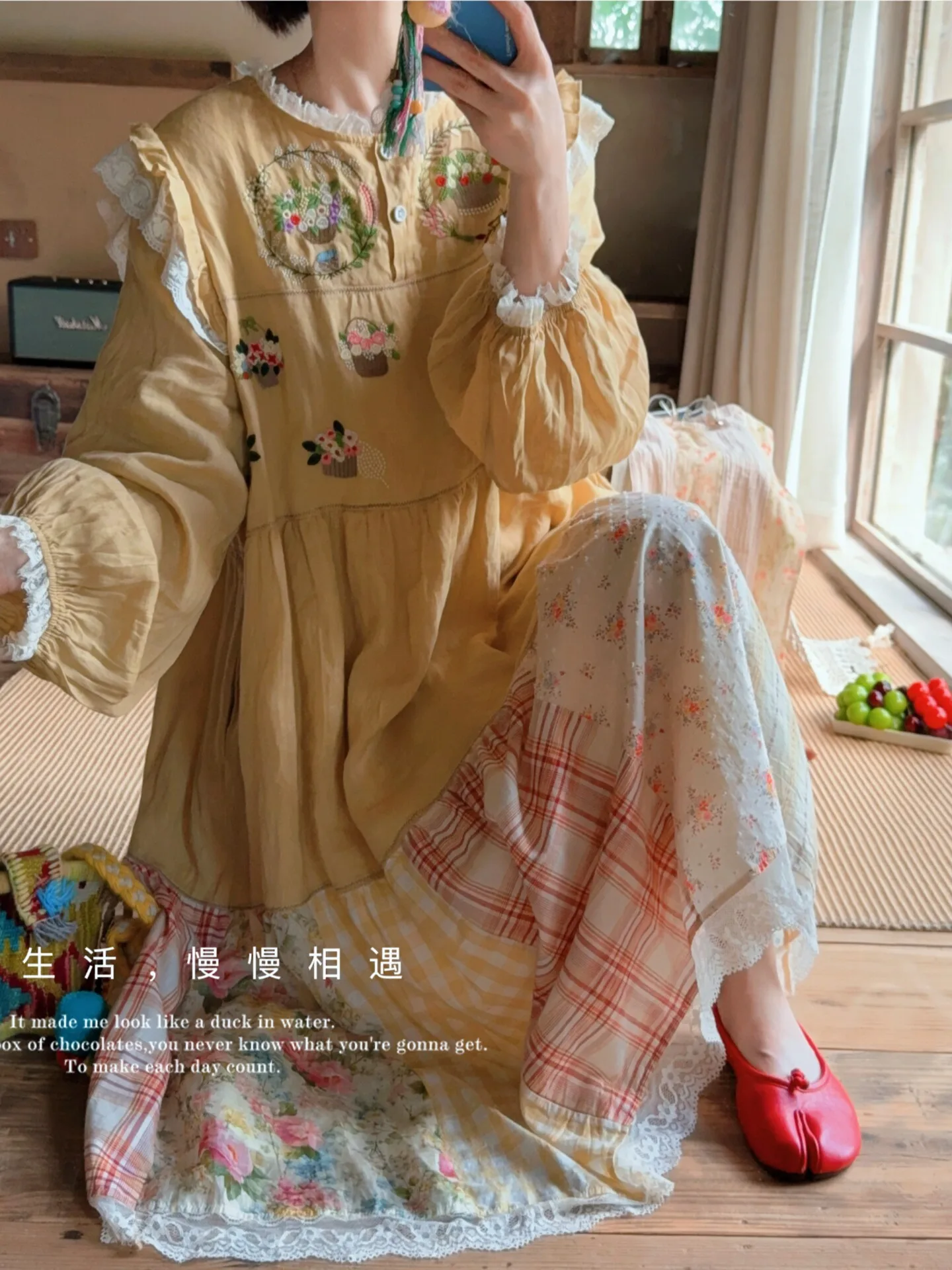 TIYIHAILEY Spring Summer Women - огляд і ціна Embroidery Yellow Dress