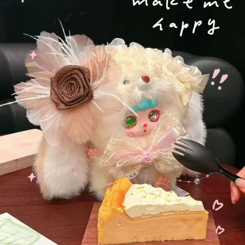 ベイビー スリー ホット ビニール ブラインドボックス ケビドウ 小さなウサギ トレンディ プレイ ペンダント キュート シリーズ コレクタブル ガールズ バースデー 新しいキーホルダー ギフト