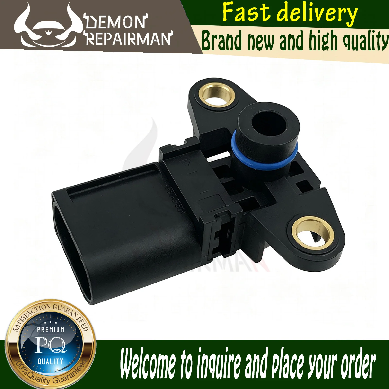 13627585278 New Intake Manifold Pressure Sensor Map Sensor Compatible with Bmw 1 3 5 7 Series X1 X3 X5 Z4 3.0L 4.8L 13628657300