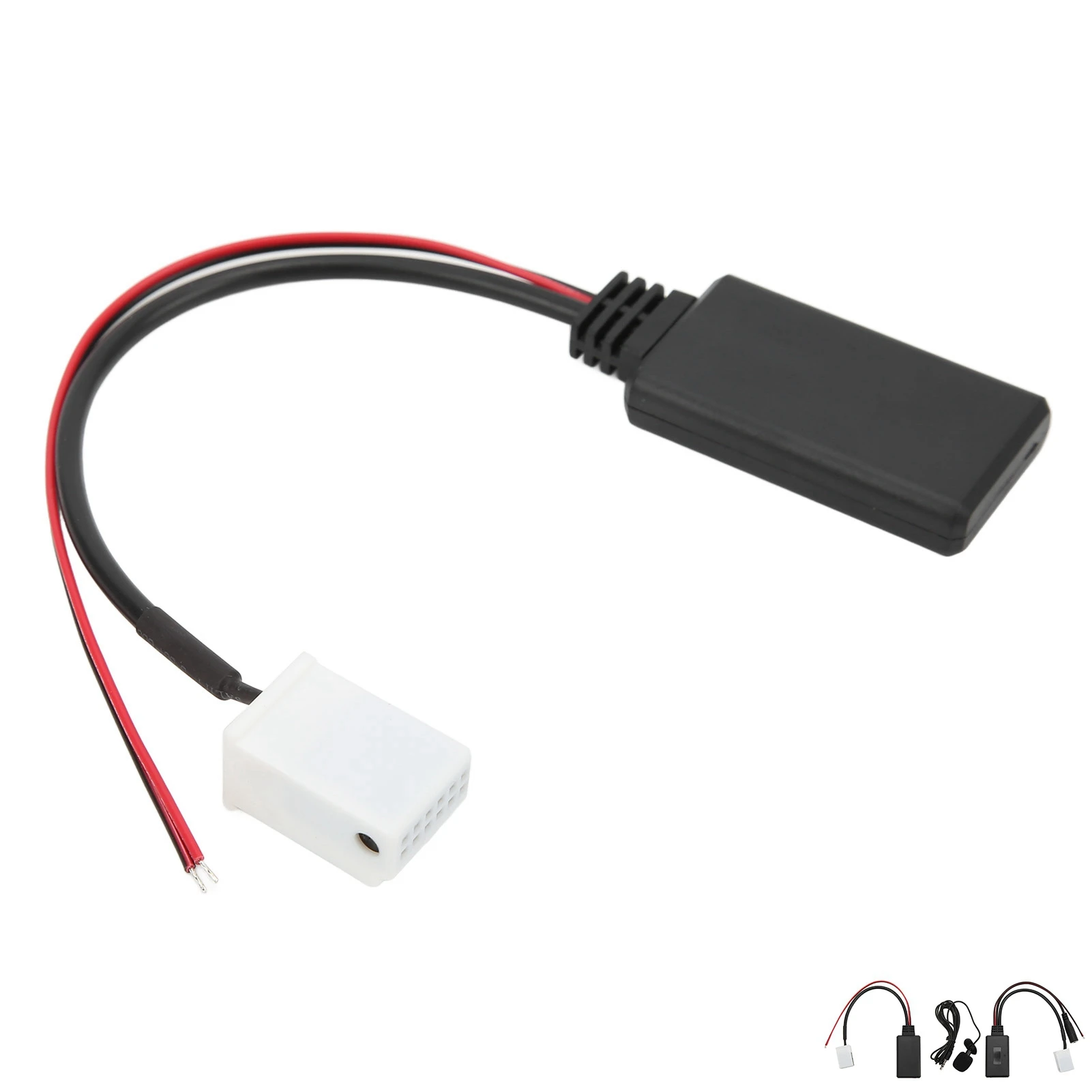12-Pin Auto-Radio RD4 Musik-AUX-Kabeladapter für C2 C3 C4 C6 C8 Empfänger mit Bluetooth-Verbindungskabel – Detail 5