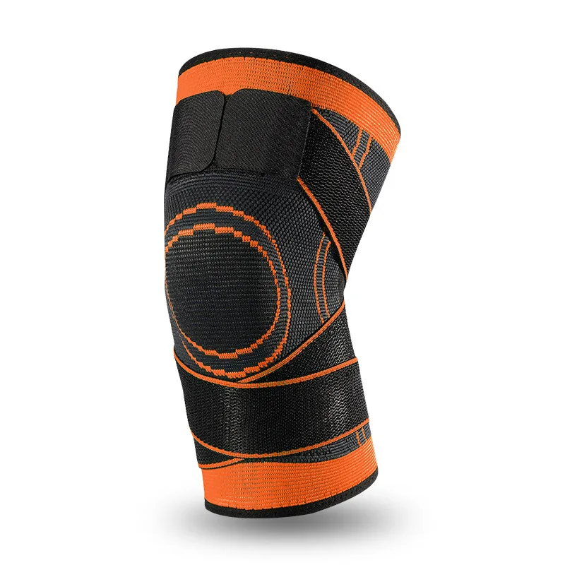 حزام منصات الركبة الرياضية في الهواء الطلق الرجال النساء تشغيل الدراجات منصات الركبة اللياقة البدنية المضادة للانزلاق الضغط تنفس الأشرطة النايلون منصات الركبة