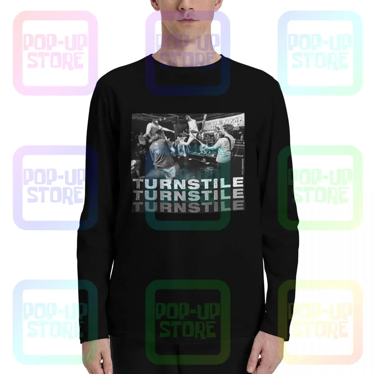 

Turnstile American Hardcore Punk Band Sao Paulo Long Sleeve T-Shirts T-shirt Tee Best Unique All-Match Best Quality