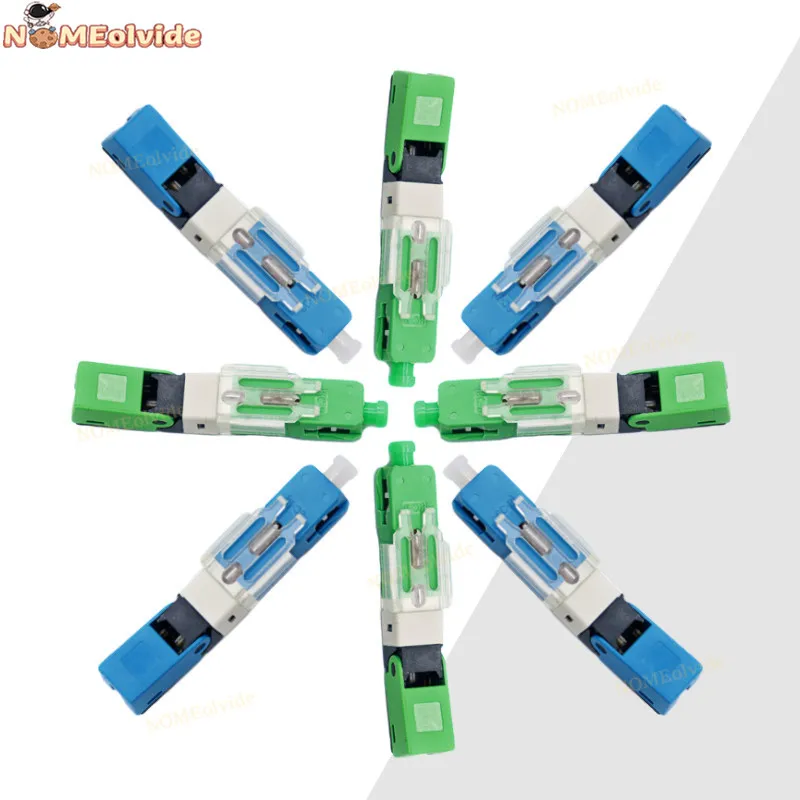 

FTTH SC APC and SC UPC Single-Mode Fiber Optic Quick Connector FTTH project usable SM Optic Fast Connector Field installable