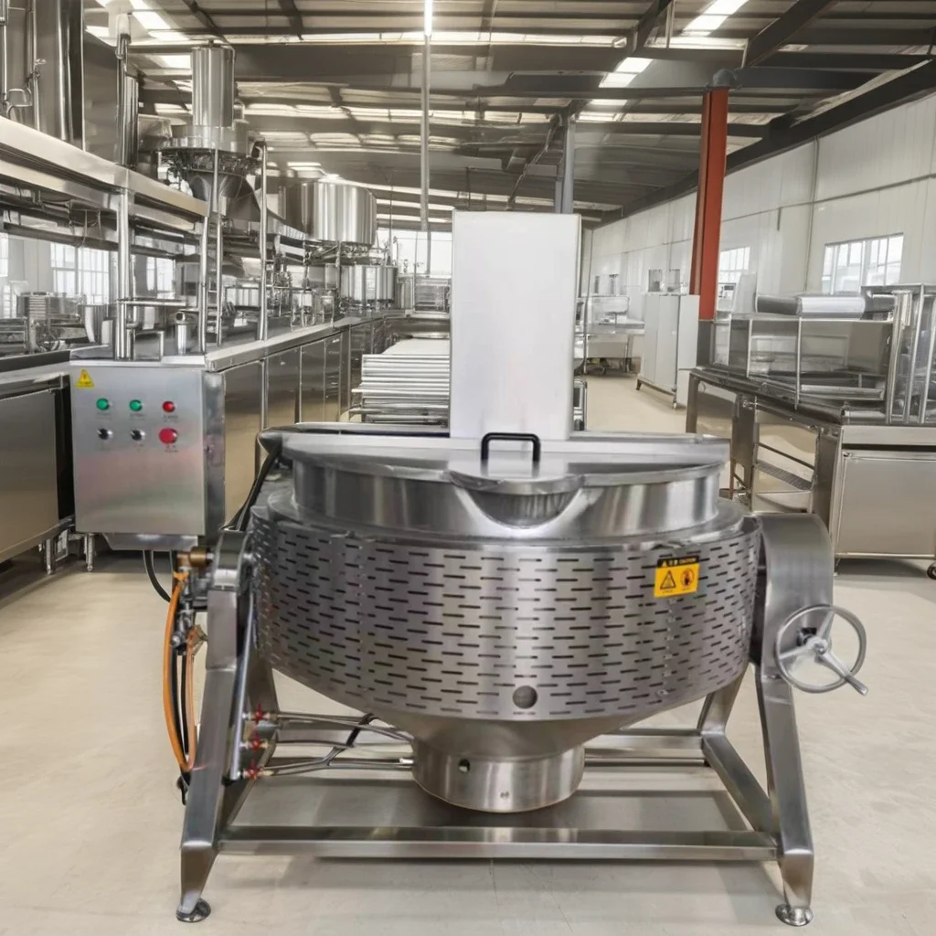 Automatic Gas Type Cassava Gari Frying Machine Stainless Steel Garri Fyer Engine Core Component Cassava Processing Machinery