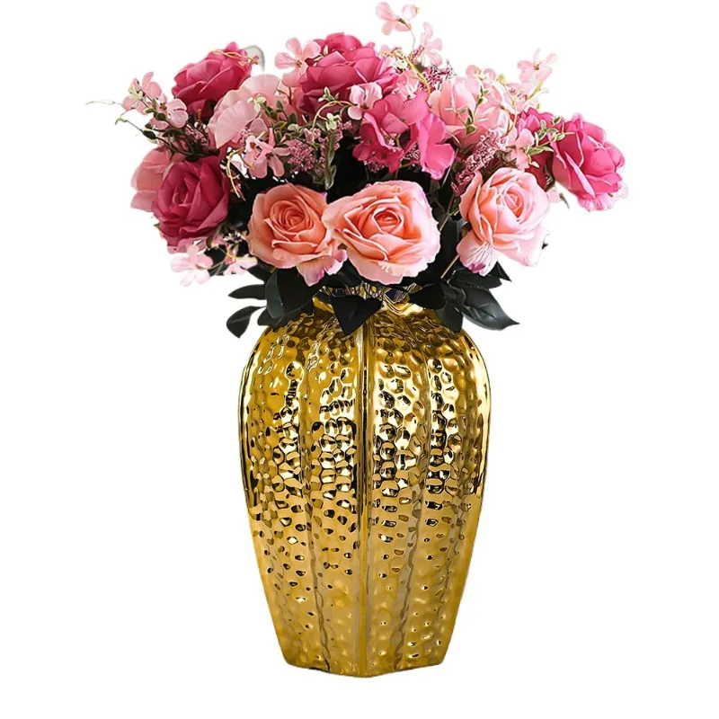

Ceramic plating, bright gold, vase SH918875