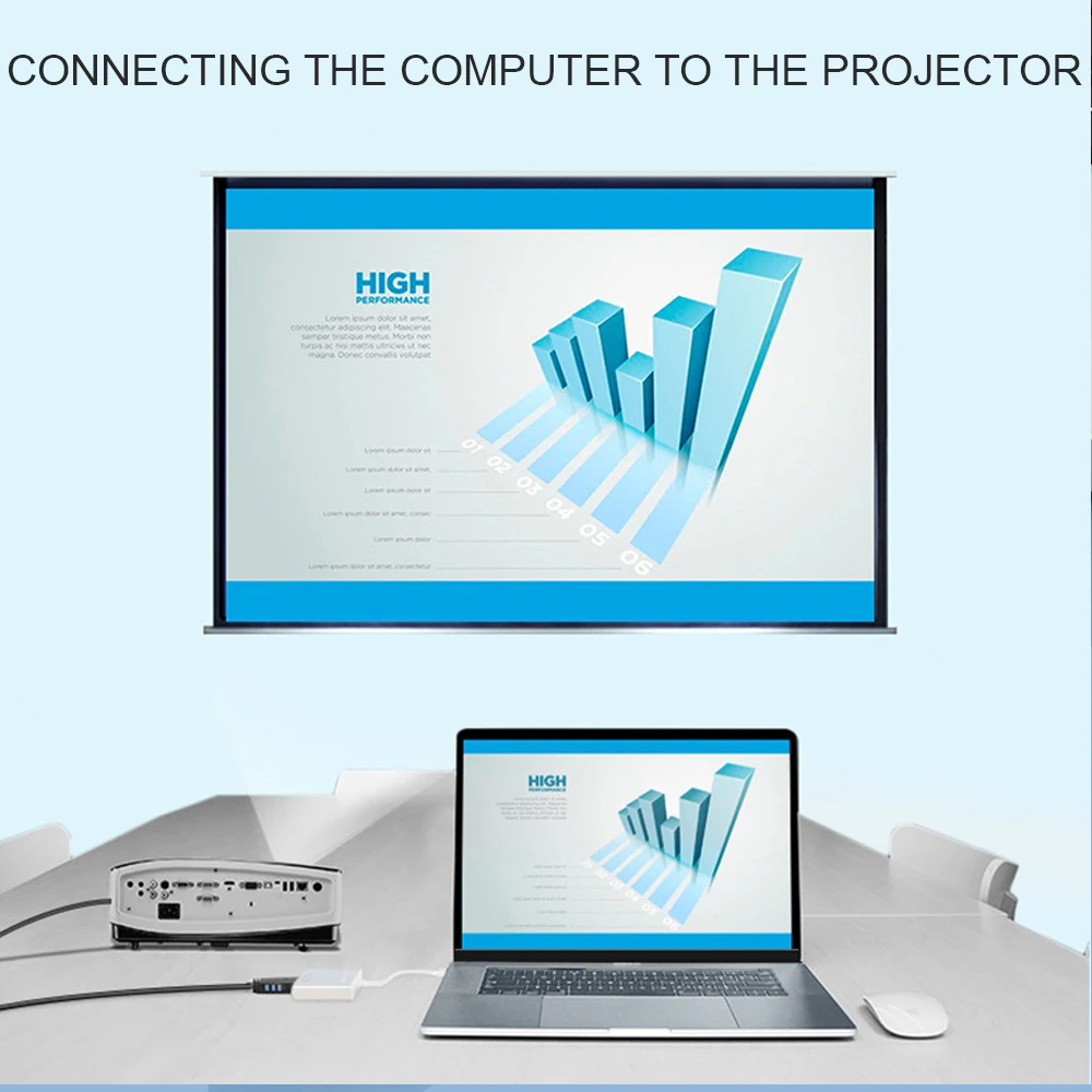 HDMI - VGA アダプタケーブルプロジェクター DTV TV HDVD ラップトップ DP オス - VGA メス変換アダプタケーブル