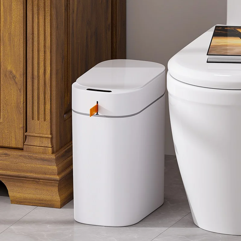 

Joybos Intelligent Sensor Trash Can Kitchen Bathroom Living Room Home Electronic Trash Can Automatic Adsorption of Garbage Bags