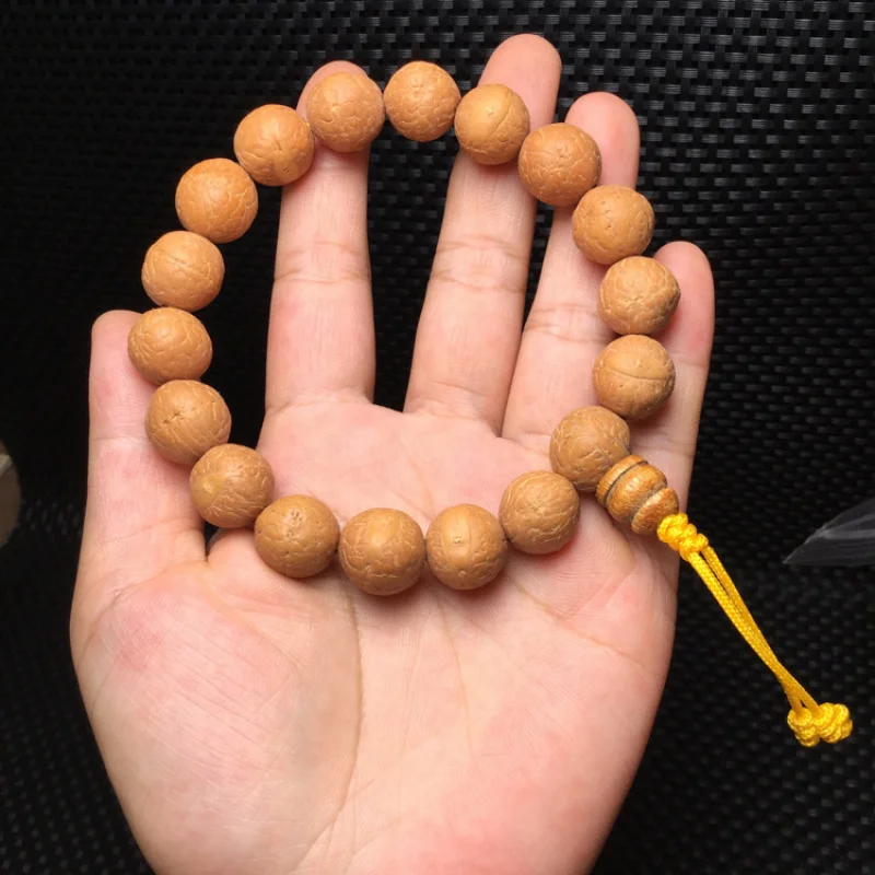 Original Nepal Phoenix Eye Bodhi Bead, 14-15mm, High-Density Handheld Bracelet