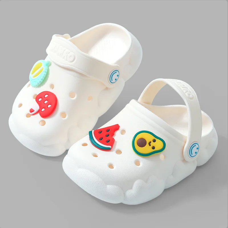 Cute Baby Anti Slip Soft Sole Boy Cartoon Girl Home Wholesale Indoor Baotou Slippers Summer