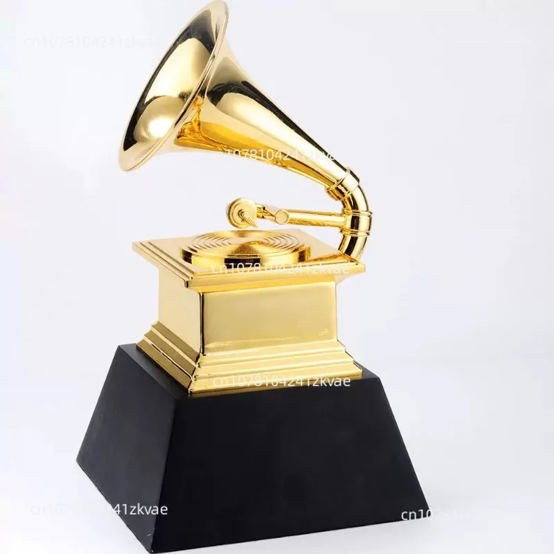 8.86 inc  Trumpet Trophy High-End Music Festival Alloy Trophy