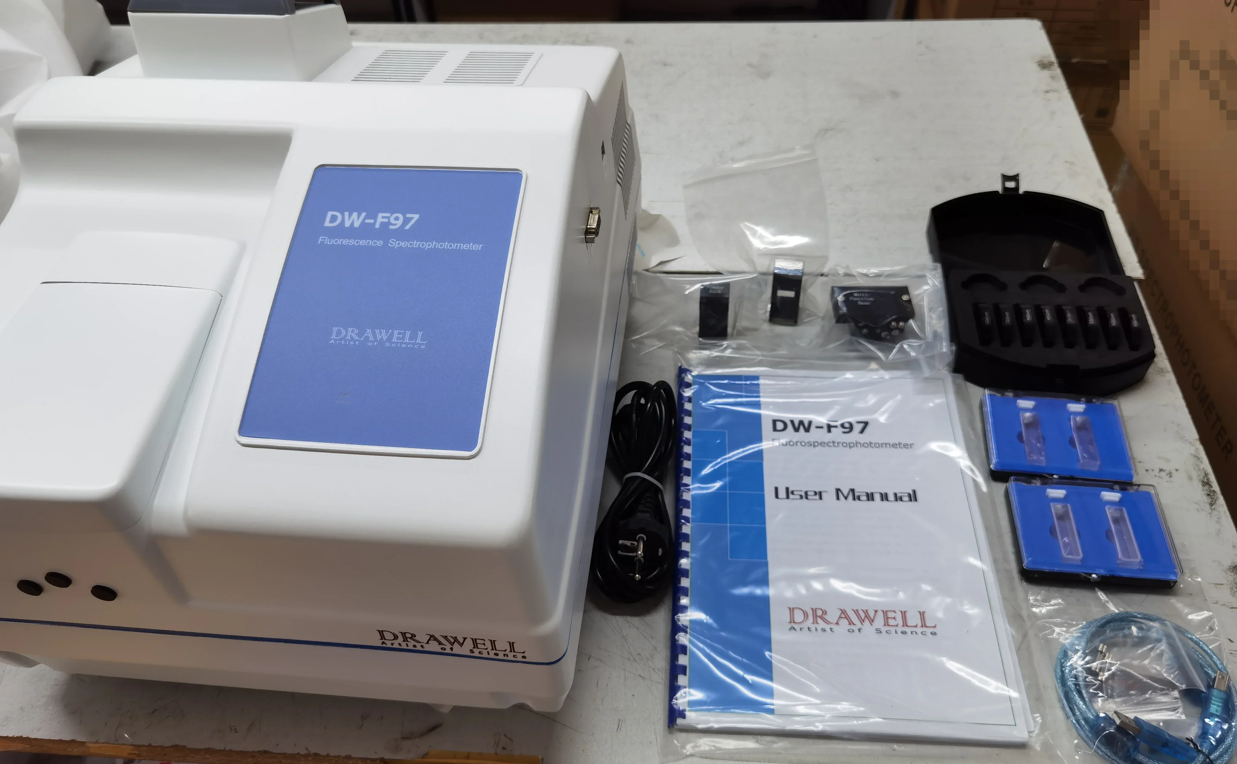 Factory Price Wavelength 200nm-900nm Fluorometer Laboratory Fluorescence Spectrometer