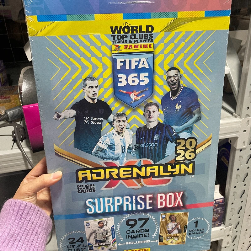 Panini 2026 FIFA 365 Football Star Cards | Limited Gold Cards & Autograph Card Chase | Collectible Trading Cards