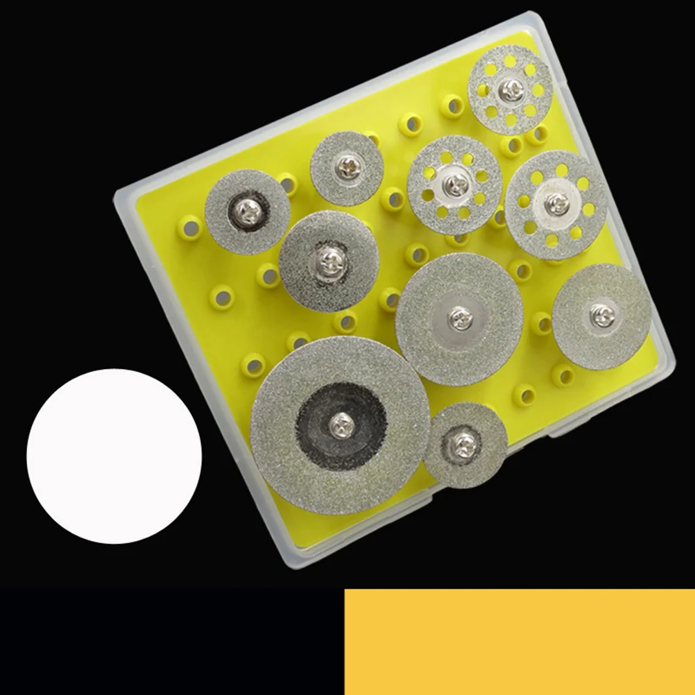 

Mini Circular Blades for Cutting Grinding Stones Metal Glass Wood Jade Craft Kit Diamond Cutting Discs Mini Circular Blades