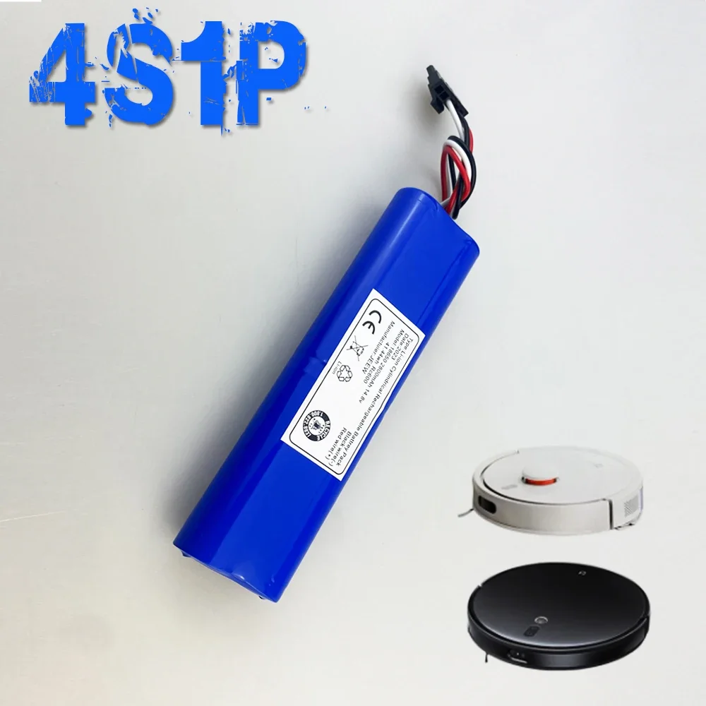 for iLife V50 V55 V3s Pro V5s Pro V8s X750 robot cleaner battery and BMS 14.8V 2800 robot cleaner 4S1P battery