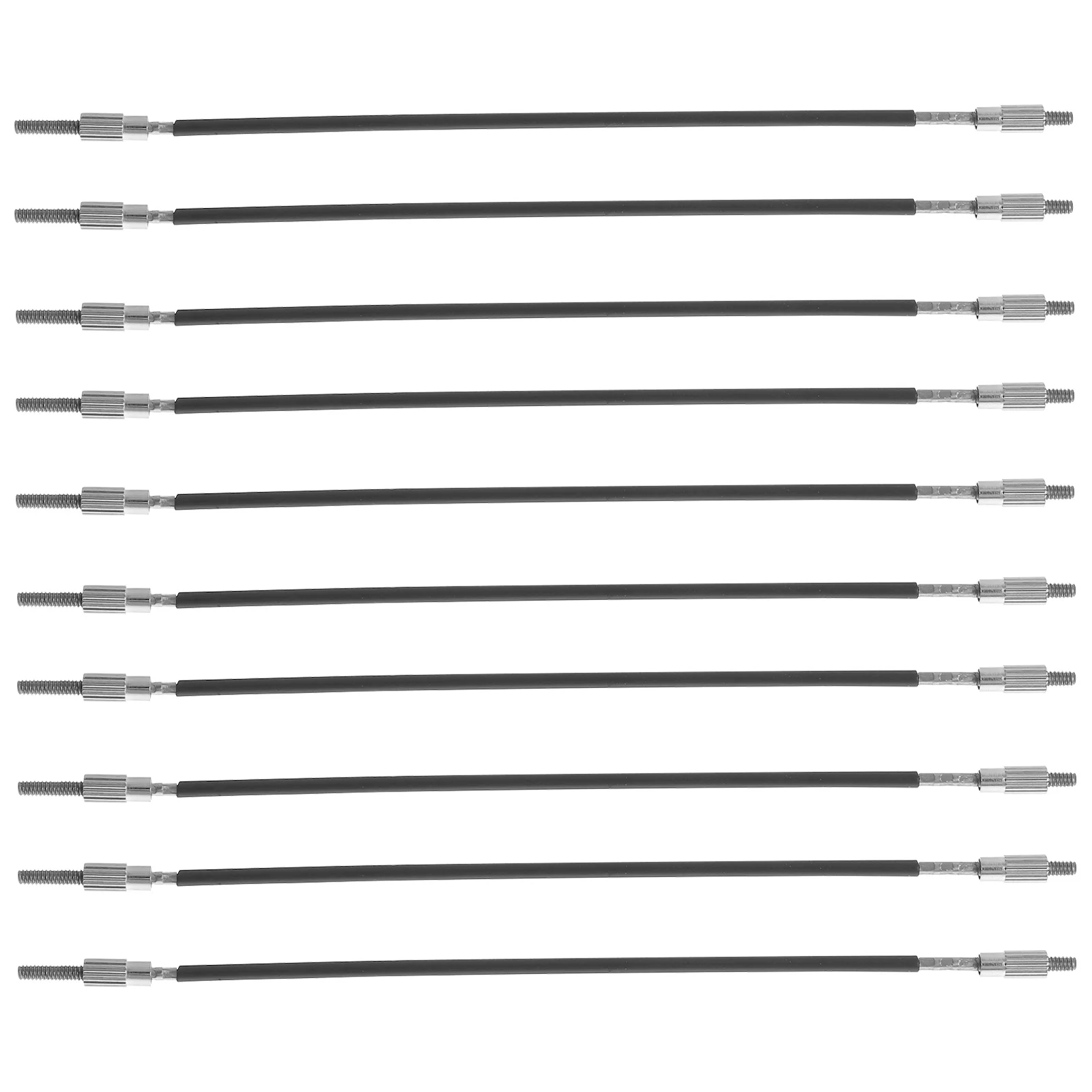 

10 Pcs Violin Tail Rope Cello Cord Upgrade Instrument Repair Part Replacement Metal Accessory Kit