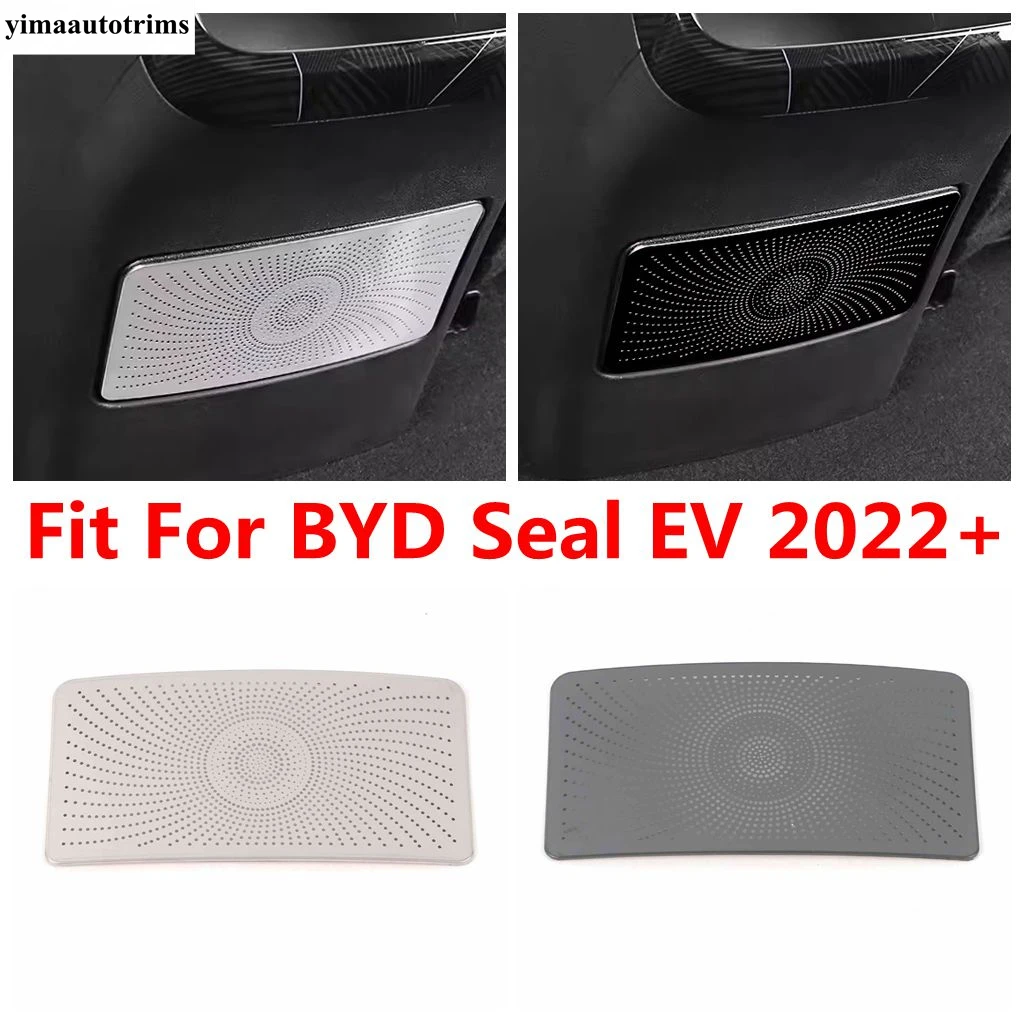 

Car Rear Armrest Box Speaker Stereo Audio Horn Sound Frame Decoration Cover Trim Accessories Fit For BYD Seal EV 2022 2023 2024