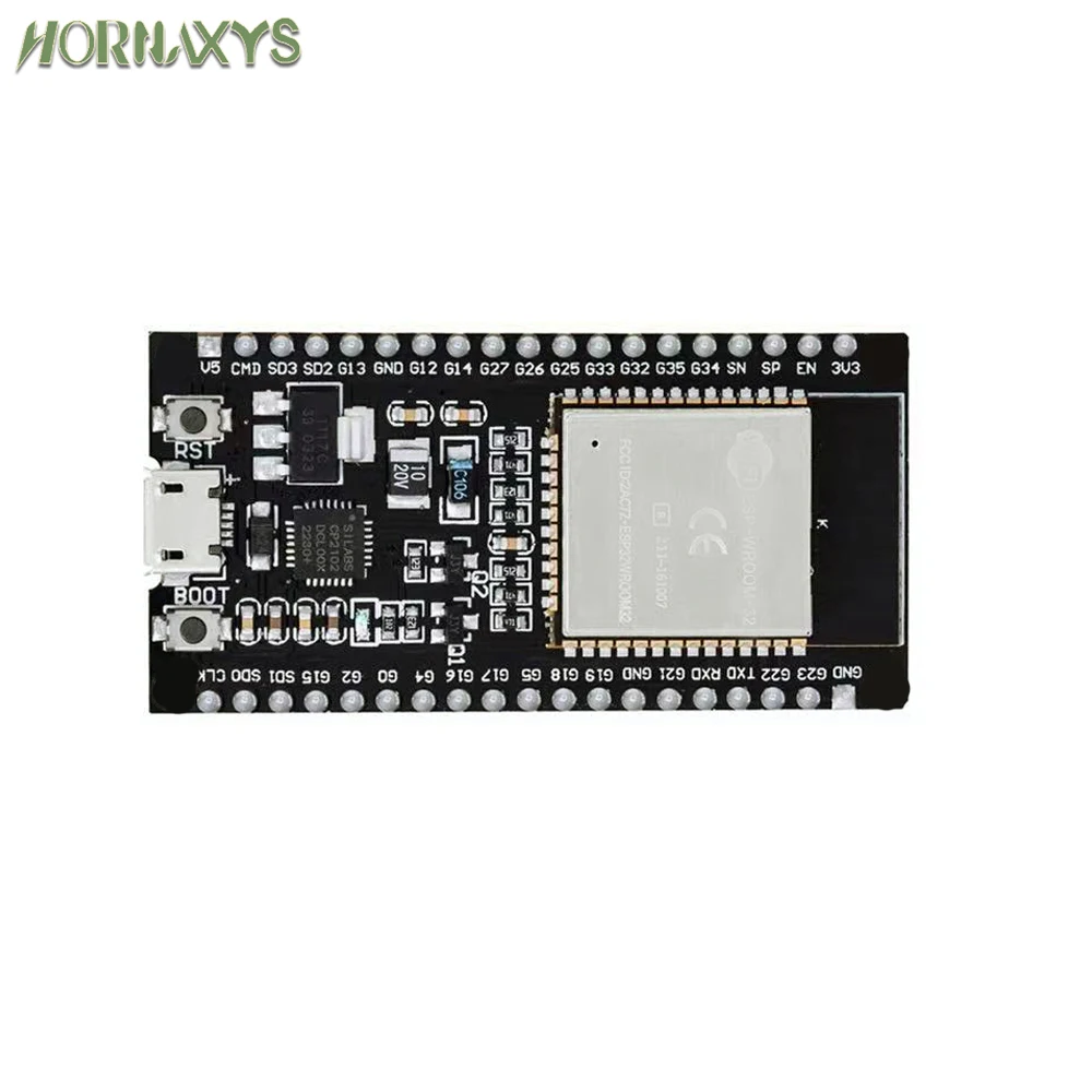 Płytka programistyczna ESP32, złącze TYPE-C/MICRO USB, układ CP2102, WiFi+Bluetooth, dwurdzeniowy procesor, ESP32-DevKitC-32, płytka rozszerzeń ESP-32, 38 pinów. — zdjęcie produktu 3