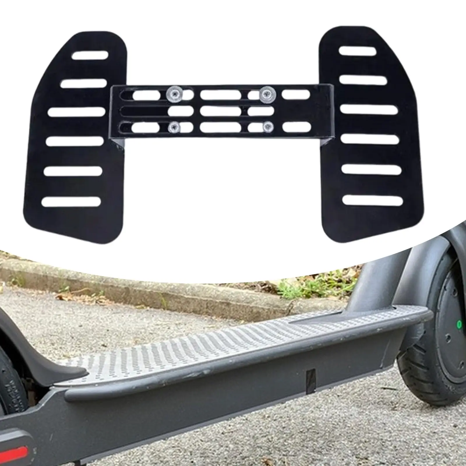 

Motorcycle Foot Pegs Replace Parts Comfortable Metal Scooter Front Foot Pegs