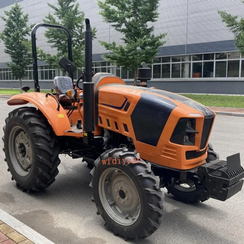 China: 4x4 100hp AC cabin tractors for agriculture traktor diyuan tractor