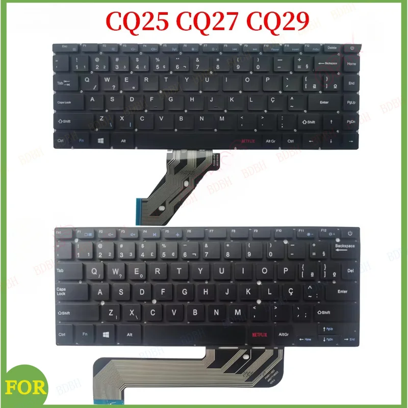5PCS/Lot NEW BR Brazil laptop Keyboard for Compaq Notebook Presario CQ25 CQ27 CQ29 CQ-25 CQ-27 CQ-29 Brazilian