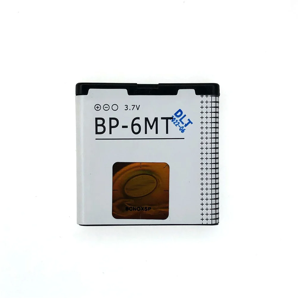 Genuine Replacement BP-6MT For Nokia N81 N82 N81-8G E51 E51i 6720 6720C BP 6MT Cell Phone Accumulator Rechargeable Battery