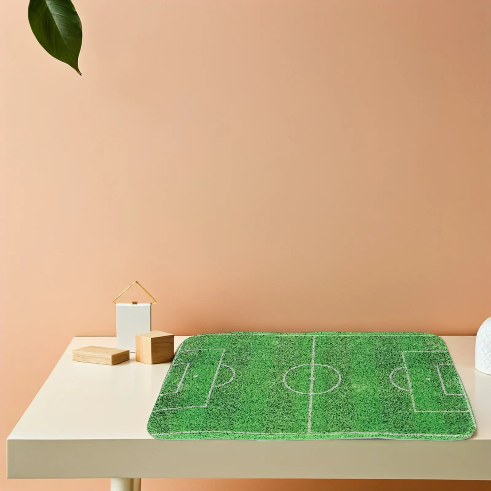 

Tabletop Football Game Mat Realistic Interactive Fingertip Soccer 40x60cm Portable Finger Flick Strategy Pad for Party Indoor