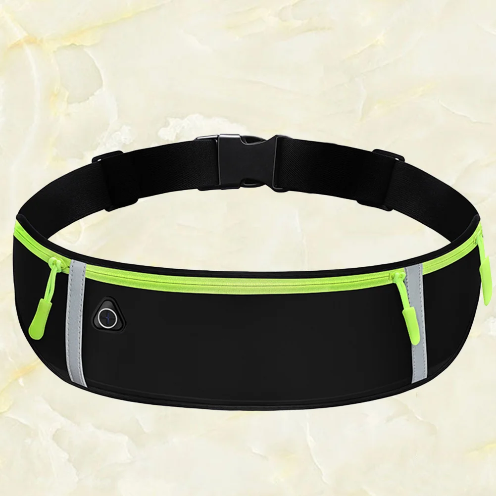 

1 шт. водонепроницаемая спортивная поясная сумка 7 дюймов поясная сумка большой емкости для бега, фитнеса, светоотражающий ремень, легкий пот