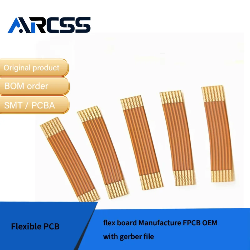 fabricação de placa flexível OEM FPCB com arquivo gerber