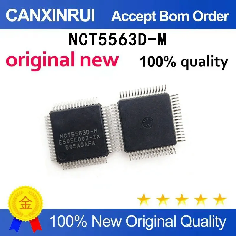 

（5 pieces）NCT5563D-M NCT5563DM NCT5563O-M NCT5565D-M QFP48 brand new original IC