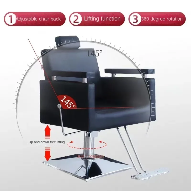 

Hair exclusive cutting chairs, lifting chairs salon dyeing salon