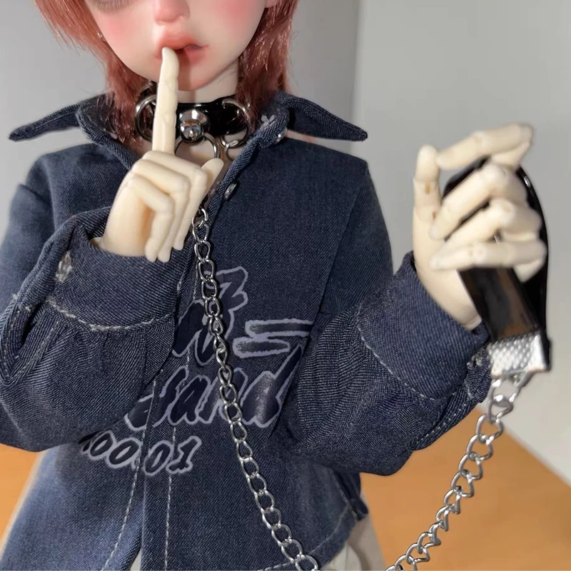 1/3 1/4 1/6 BJD Doll Uncle Doll Necklace Hand Collar Lead Rope Doll Chain Choker Doll Toy Accessories