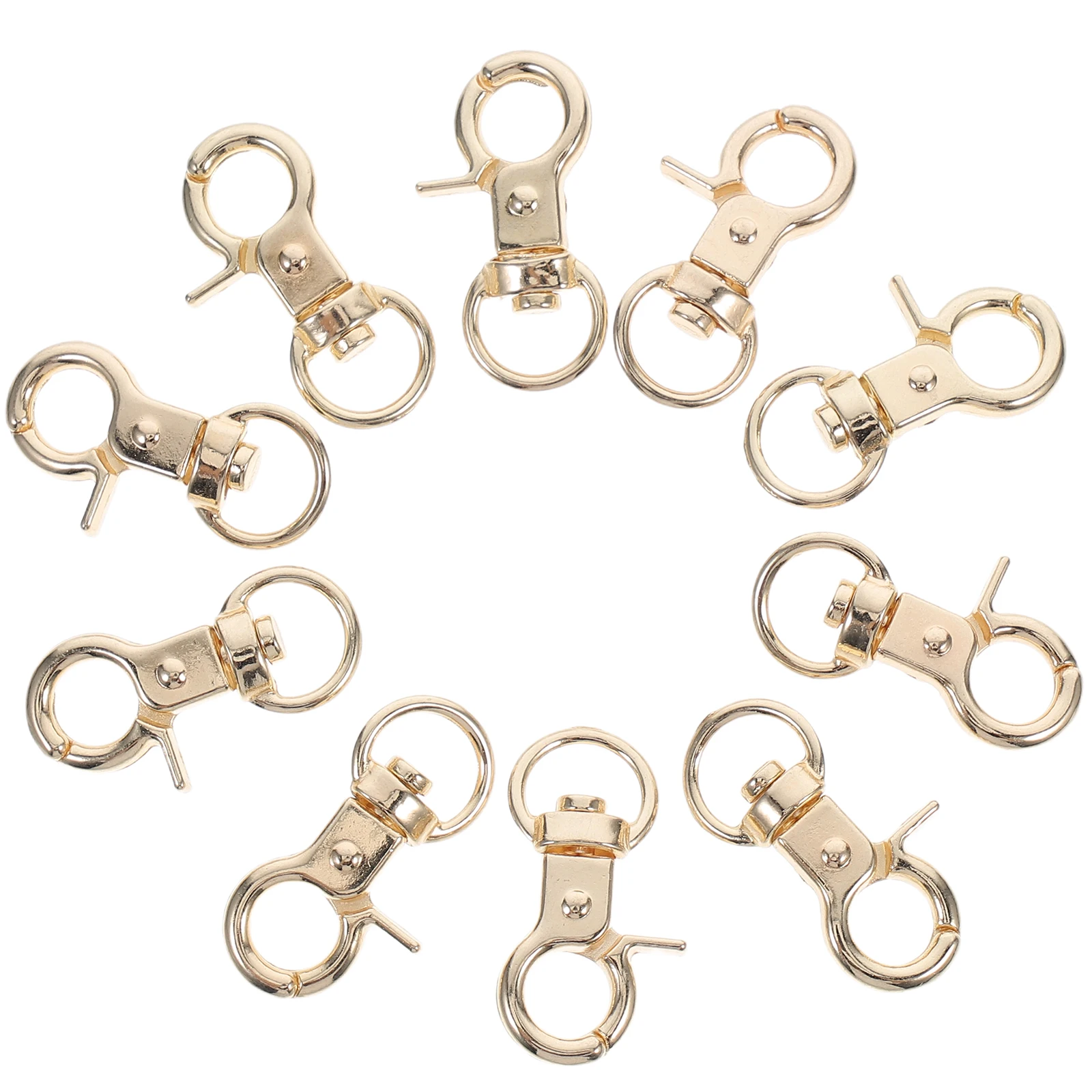 

10pcs Bird Cage Lock Sturdy Zinc Alloy Anti Escape Door Lock for Parrot Cockatiel Safety Reliable Pet Accessories