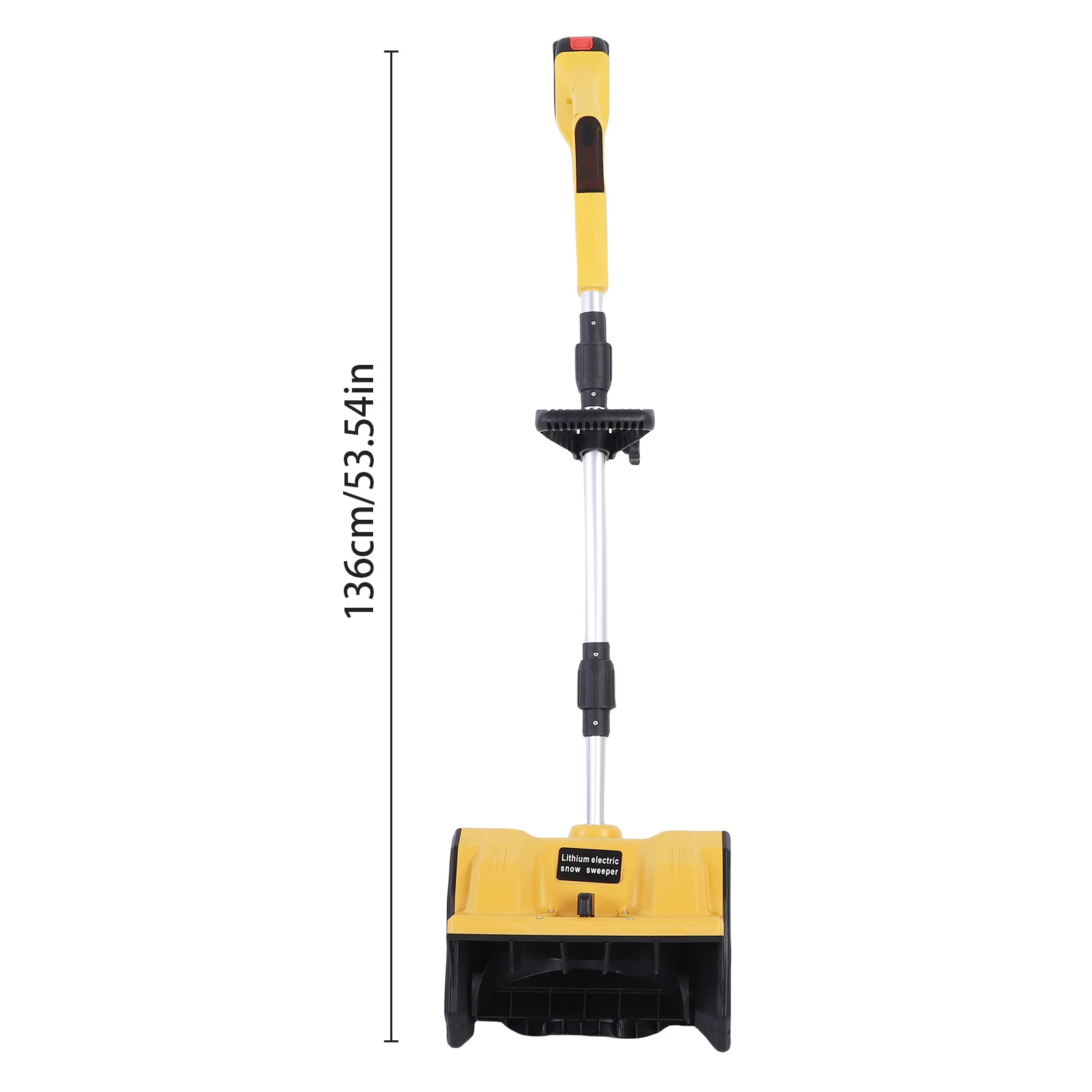 مجرفة ثلج لاسلكية تعمل بالبطارية مع لوحة اتجاهية بعرض 11 بوصة ومقبض مريح تصميم قابل للطي 2 Rech #6