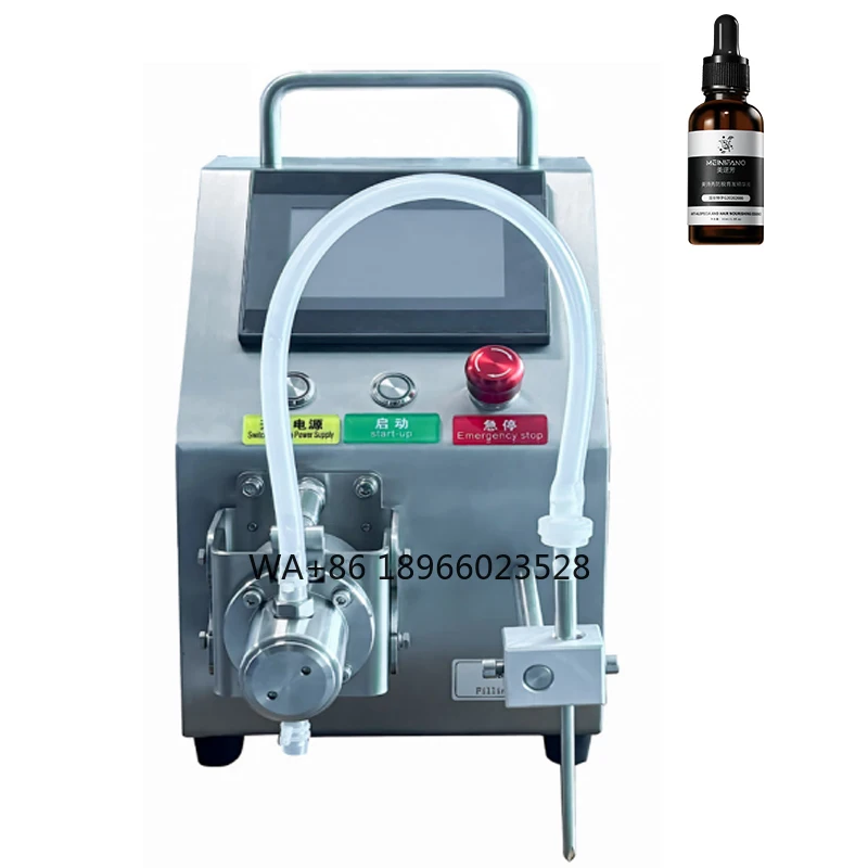 

High-Precision Micro-Volume Ceramic Filling Small-Dose Liquid Filling Machine Pneumatic Driven for Beverage Cosmetic 220V Pump
