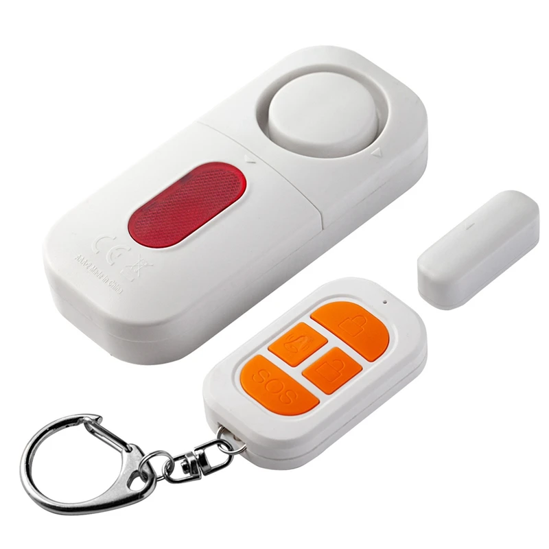 Alarma de puerta y ventana, alarma antirrobo multifuncional, Control remoto inalámbrico, Sensor de puerta, alarma, Sensor de puerta de 130DB