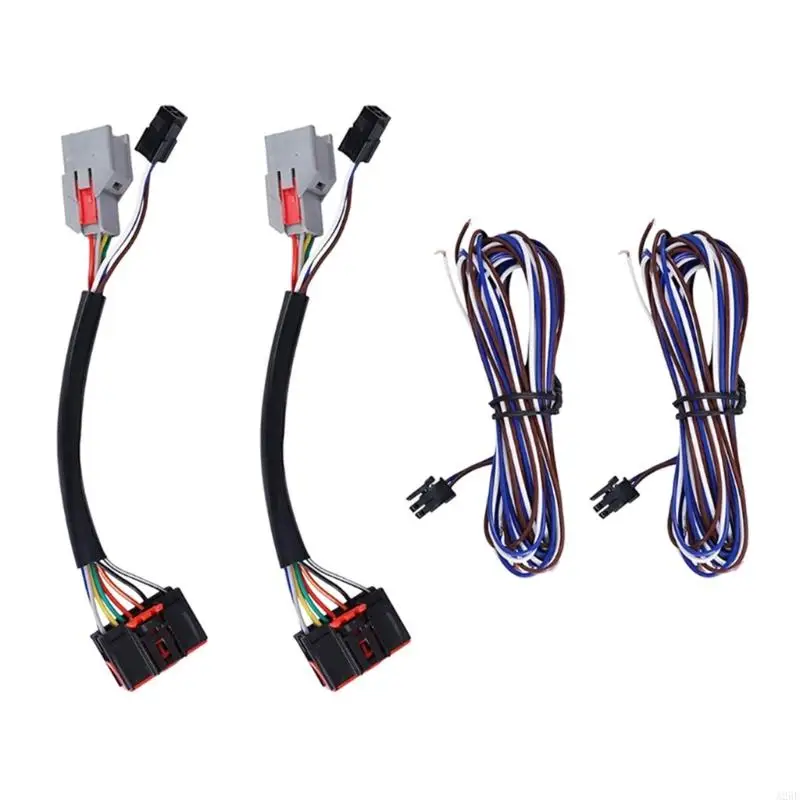 Reliable Waterproof 8 Pin to 22 Pin Conversion Cable Wiring Harness Adapter Suitable for F150 Trailer Mirrors Connection