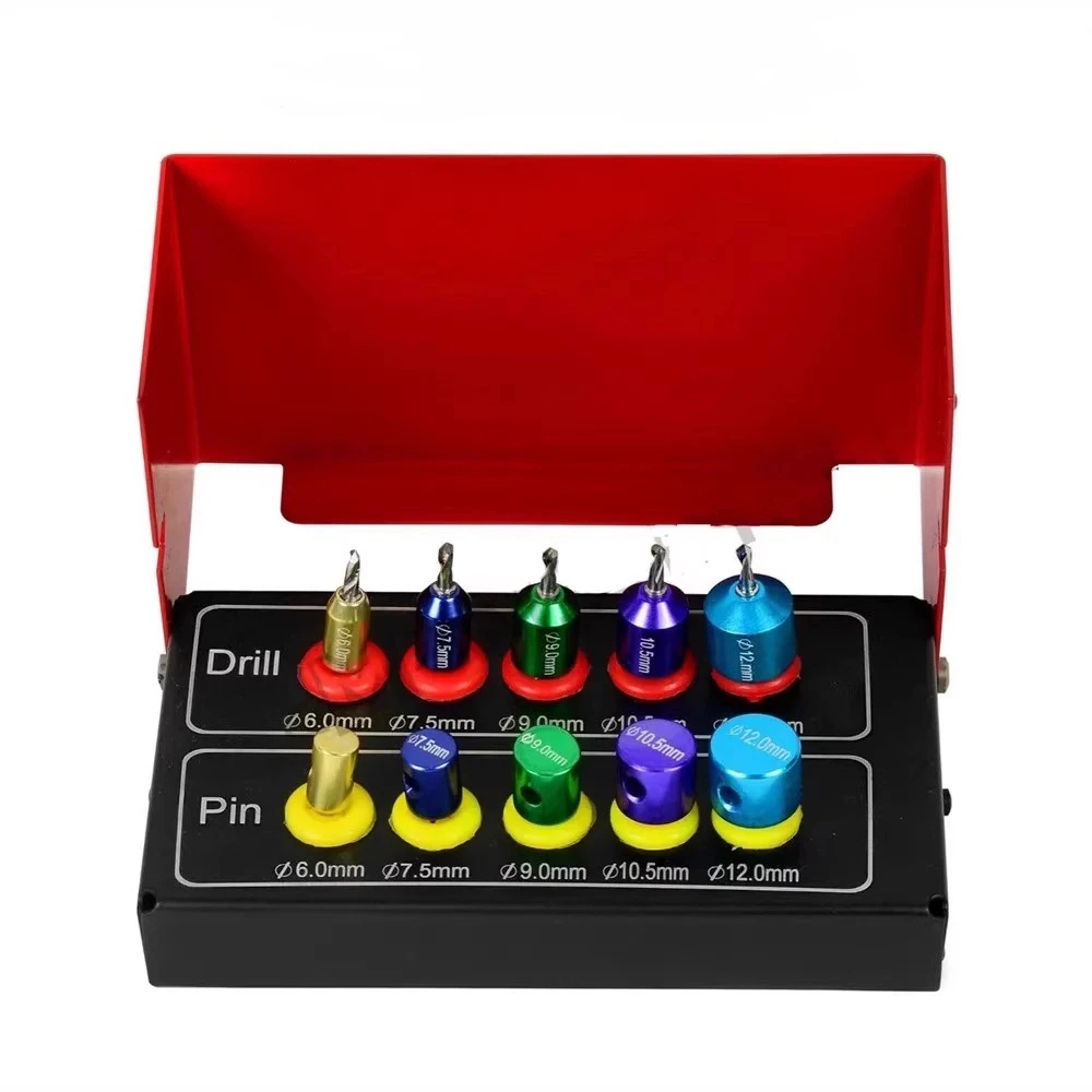 Dental Implant Guide Drill Positioning Drill Kit Titanium Guided Surgery Pins Dental Implant Tools Dental Supplies