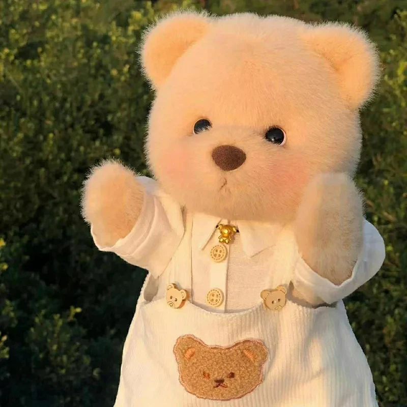 

30 см плюшевый мишка ручной работы плюшевая кукла Diy Dress Up с одеждой Lina Bear Kawaii плюшевые игрушки подарок на день рождения для детей подруги