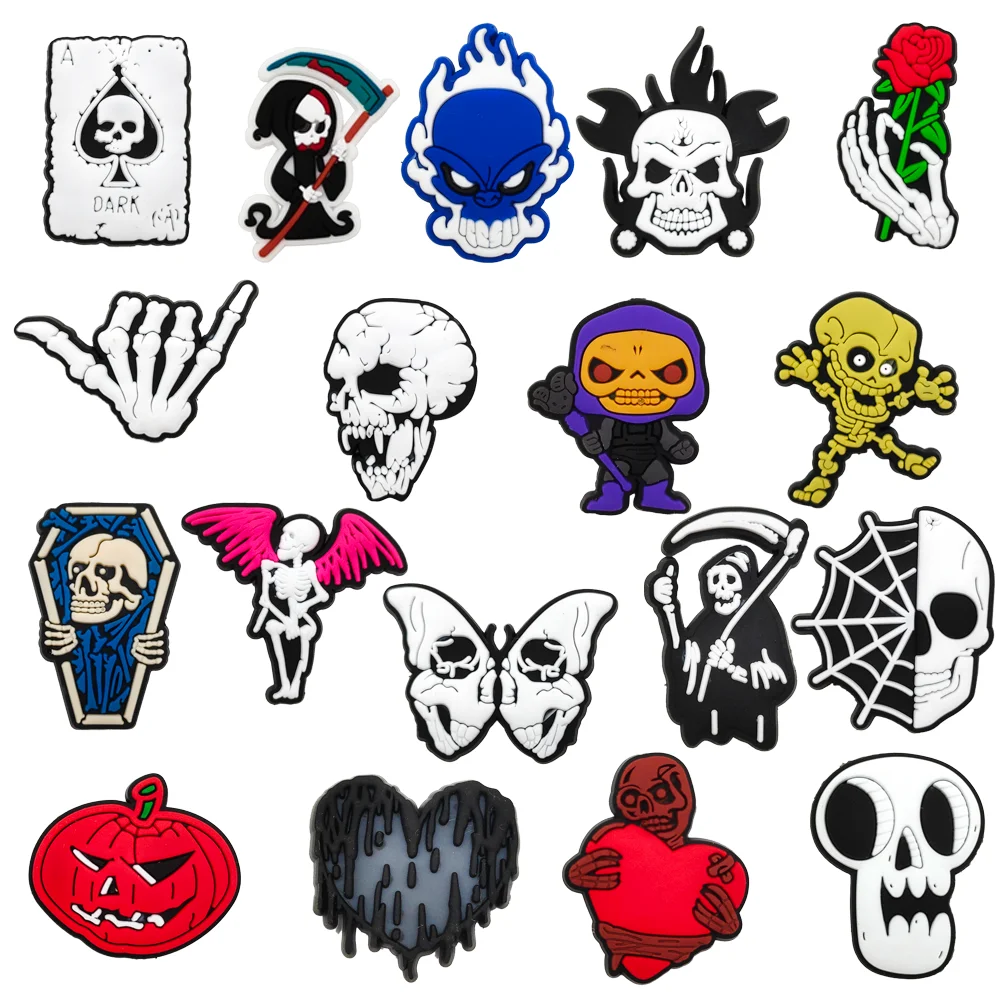 Halloween Shoe Accessories Charms For Multiple Styles Shoe Charm Cartoon Animals Shoe Decoration For Kids Adults Gifts
