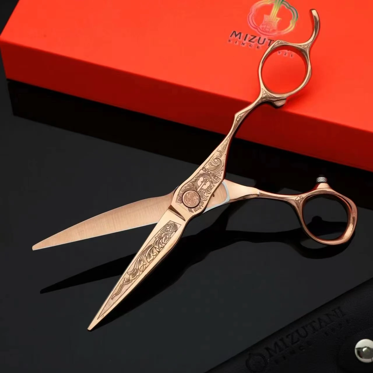 

New MIZUTANI Professional Barber Tools Salon Hair Cutting Thinning Shears Set of 6.0 Inch Hair Scissors High grade Set box