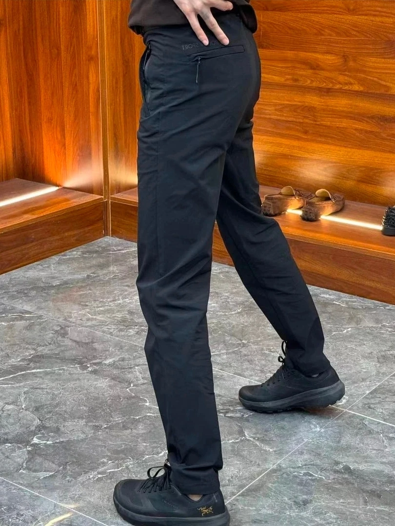 

Мужские повседневные брюки для активного отдыха: комфортные, высококачественные, модные, весенне-осенние, прямого кроя, зауженные, с антибактериальной пропиткой, трендовые