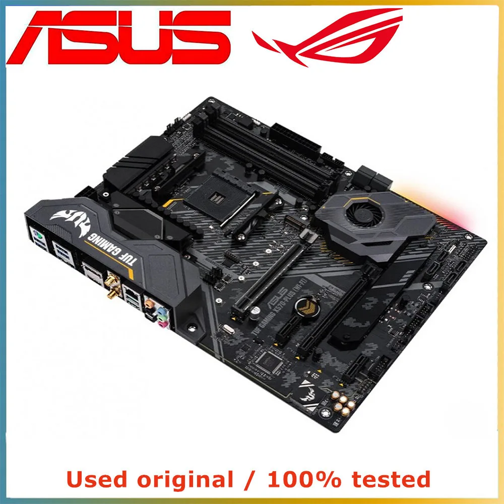 ASUS TUF GAMING X570-PLUS (WI-FI) Motherboard Socket AM4
