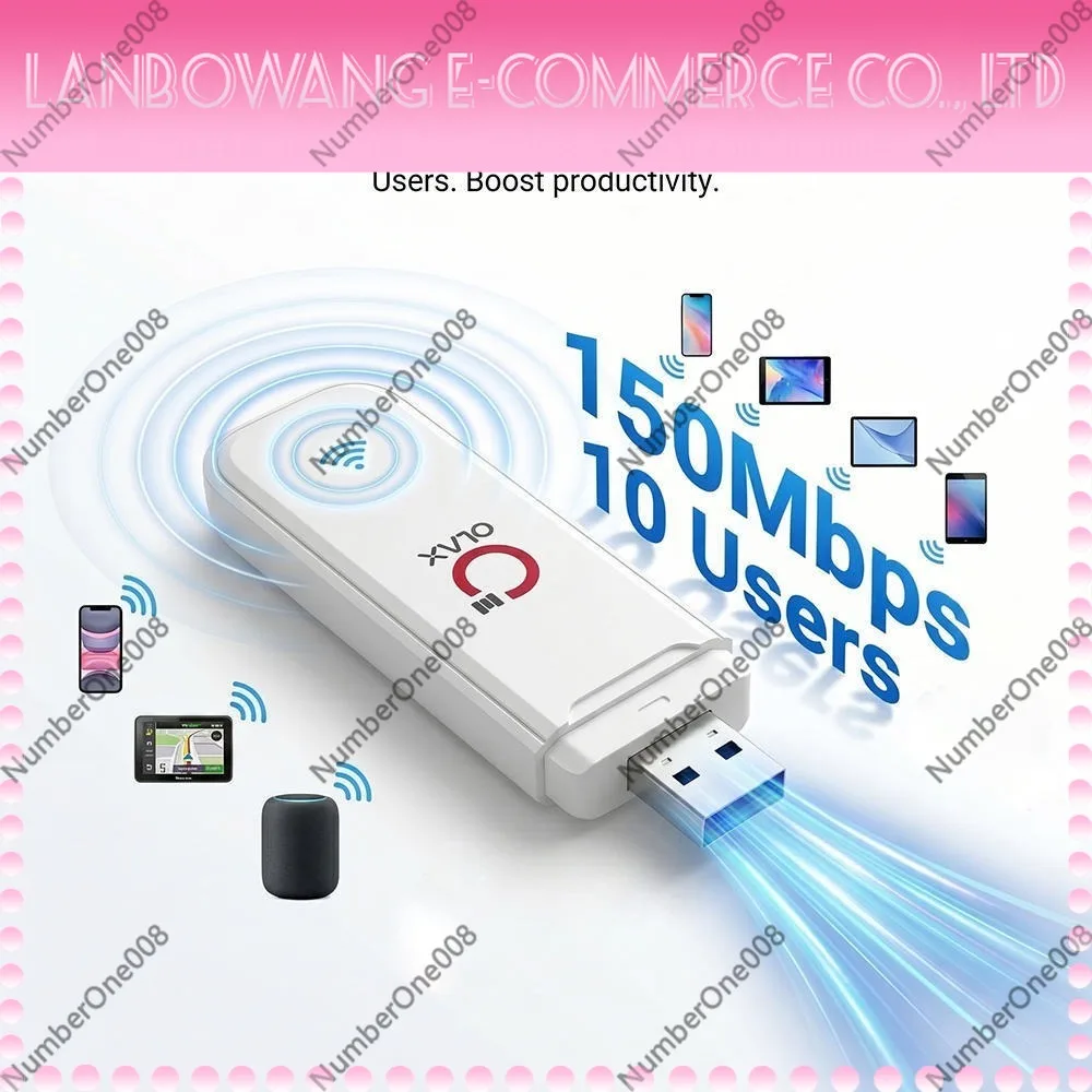 4G Wireless Router SIM Card Slot Car Mobile WiFi EU Version Vehicle Network Hotspot Device