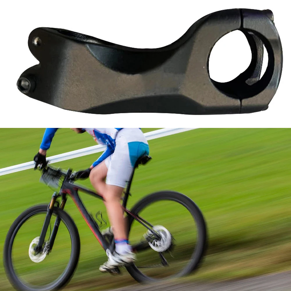 New Practical Bicycle Mtb Handlebar Stem -17° 1xHandlebar Stem 31.8mmx70/80mm Black Brand New Good Compatibility