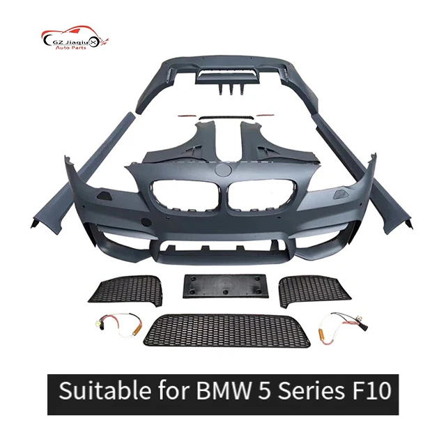 Modified M5 Large Encircle Assembly Kit for BMW 5 Series F10/F18 Front Bar Back Bar Side Skirt Front Lip Back Lip Tail Auto Part