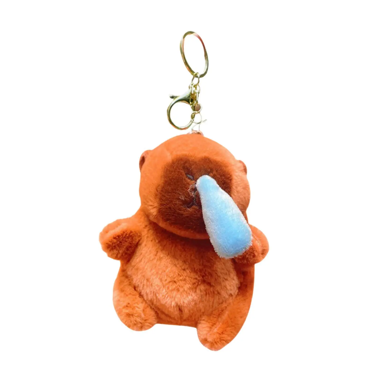 Capybara Handbag Pendant Cartoon Kids Room Decor Collectible Huggable Capybara