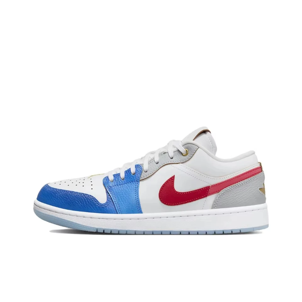 

Original Air Jordan 1 Low "Philippines"Blue Red White Color Men's Retro Classic Basketball Shoes Sneakers FN8901-164